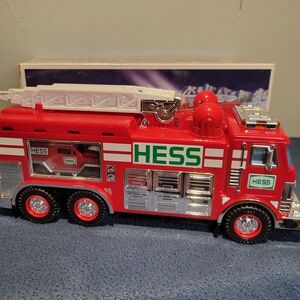 2005 Hess Fire Truck With Emergency Vehicle